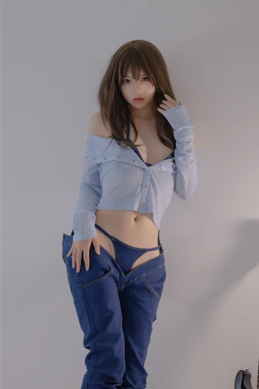 疯猫ss – 2022夏日限定 吉他妹妹 牛仔裤 [20P] - 机器猫次元