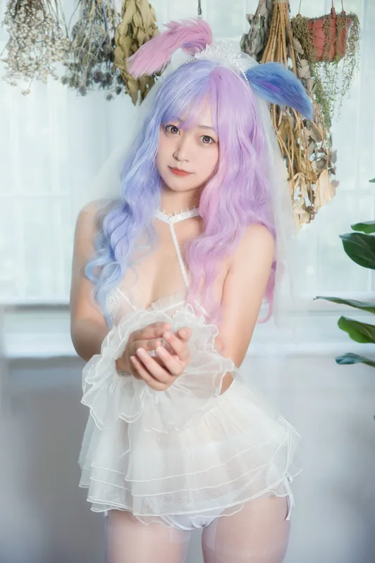 大碗排面 婚纱兔白丝婚纱 [23P] - 机器猫次元