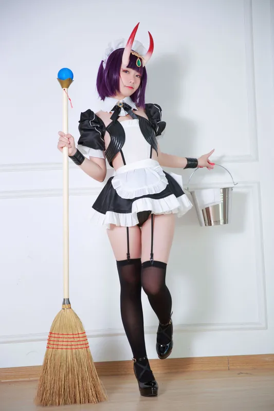 G44不会受伤 – 酒吞女仆 [16P] - 机器猫次元