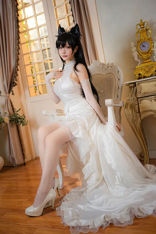 星之迟迟 – 爱宕婚纱 [25P] - 机器猫次元
