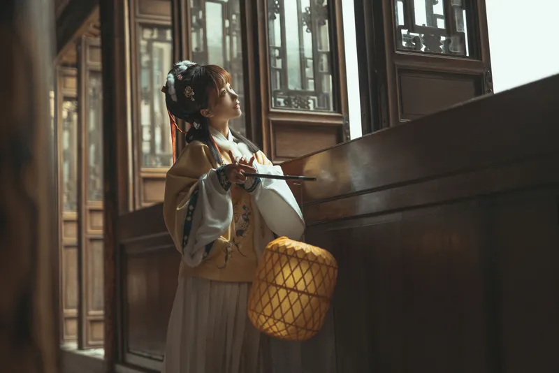 蠢沫沫 – 汉服私影 [9P] - 机器猫次元