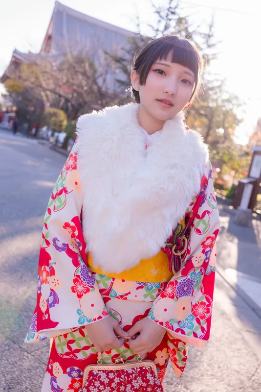 [Fantasy Factory] 小丁Cosplay - 和服 猫女女仆 [70P] - 机器猫次元