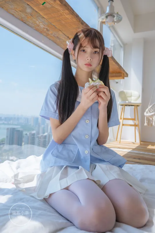 稚乖画册 – 晴空 白丝双马尾 [79P] - 机器猫次元