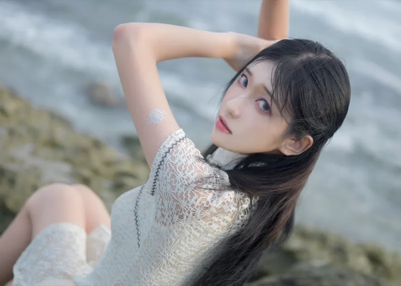 南桃Momoko 街拍白旗袍 [11P] - 机器猫次元