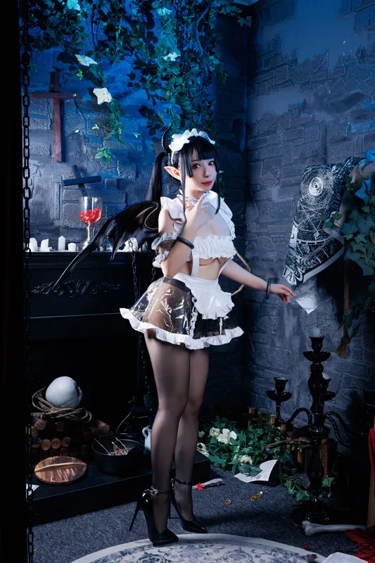 胡桃猫Kurumineko – 女仆吸血姬 [100P] - 机器猫次元