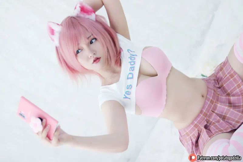 Potato Godzilla – Pink Casual [36P]