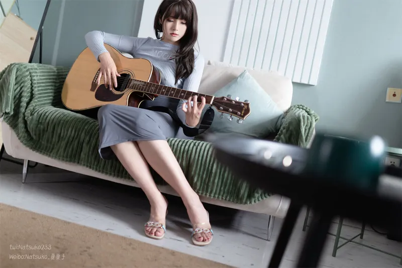 Natsuko夏夏子 – 吉他妹妹 [48P] - 机器猫次元