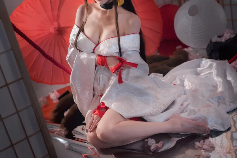 [Cosplay写真] 动漫博主铁板烧鬼舞w - 赤城 [20P] - 机器猫次元