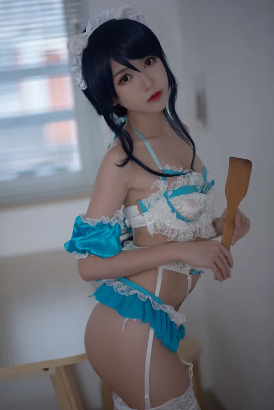 [萝莉COS] 鳗鱼霏儿 - 兽耳 蕾丝女仆 [11P] - 机器猫次元