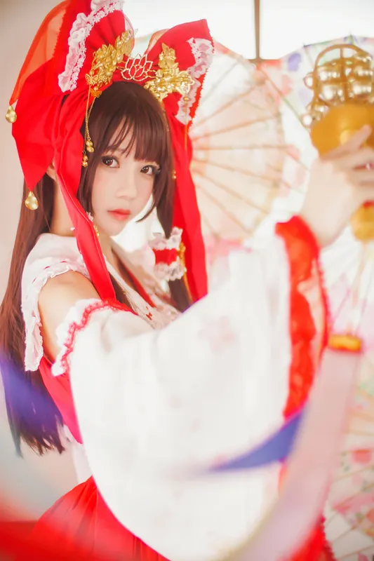 桜桃喵《灵梦 新年快乐》 [45P] - 机器猫次元