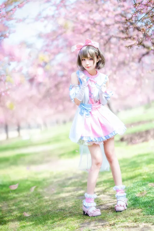 花柒Hana - 唐可可打歌服 [9P] - 机器猫次元