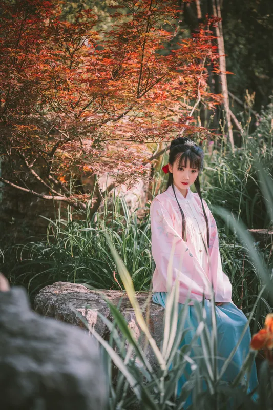 面饼仙儿 – 明治汉服 [22P]