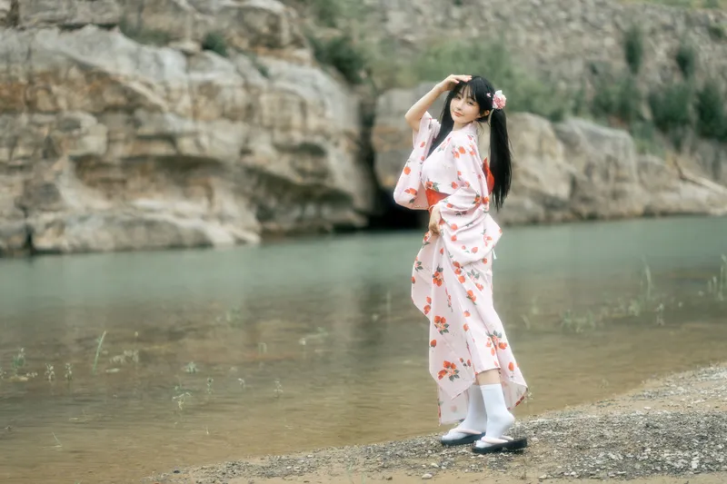 桜井宁宁 – 浴袍 [76P] - 机器猫次元