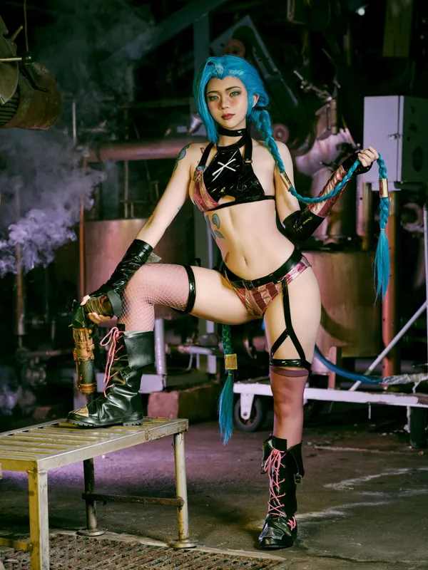 ZinieQ – Jinx Arcane [44P] - 机器猫次元