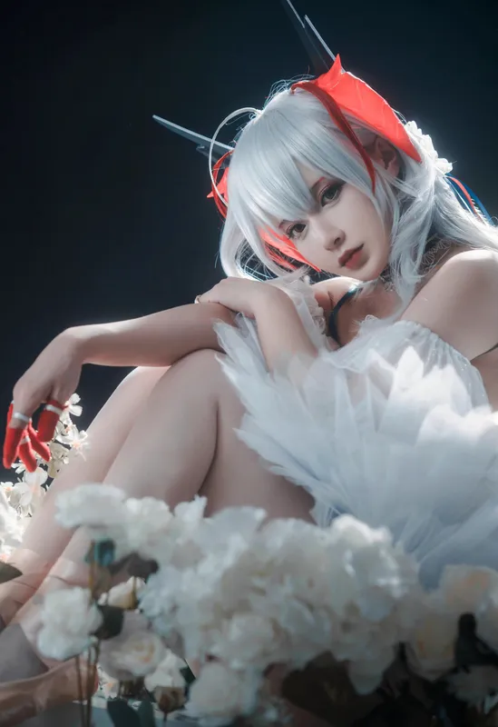 动漫博主铁板烧鬼舞w - 明日方舟 芭蕾 [18P] - 机器猫次元