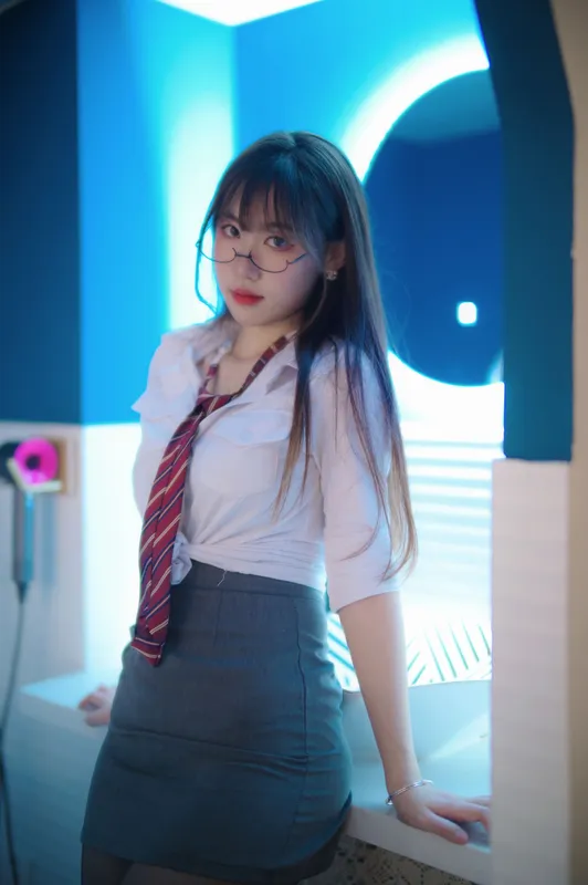 陶可爱 – 制服诱惑 [58P] - 机器猫次元