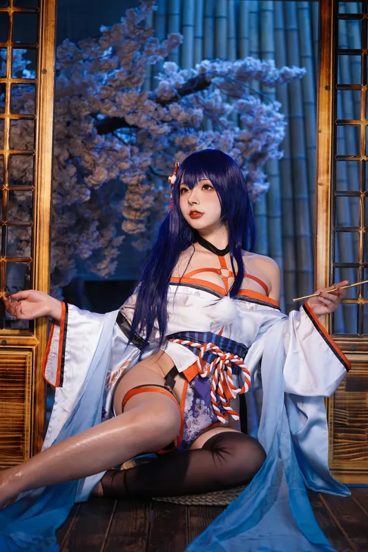 yuuhui玉汇 – 真子 和服抹油 [80P] - 机器猫次元