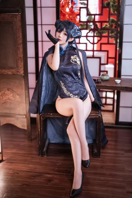 桜井宁宁 – 碧蓝航线 妃咲 [40P] - 机器猫次元