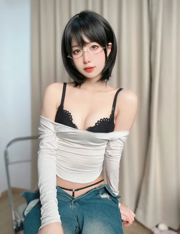 布丁大法 – 牛仔裤 [28P] - 机器猫次元