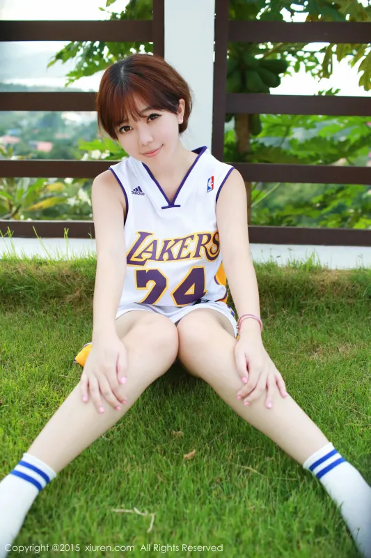刘飞儿Faye《科比篮球服+布条内衣》 秀人网 No.452 - 机器猫次元