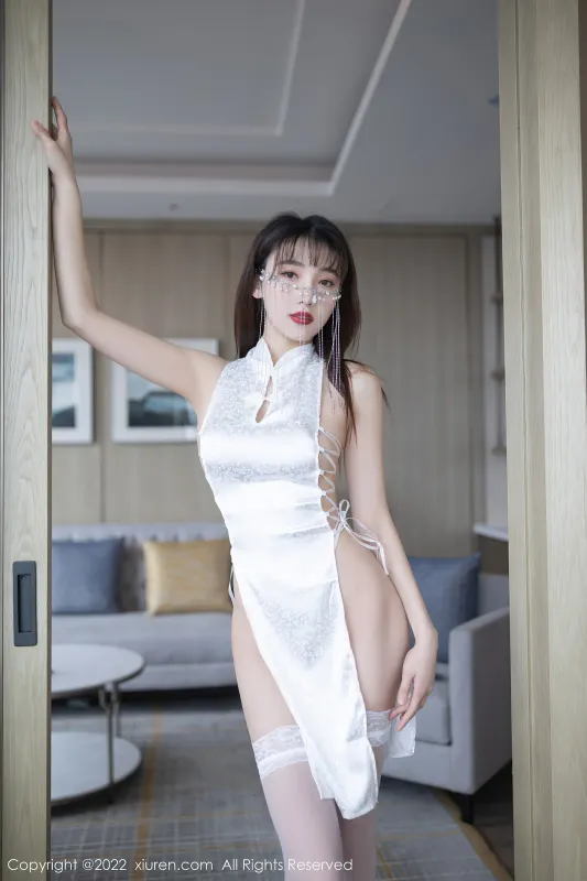秀人网 No.4660 陆萱萱 丝袜美腿旗袍写真 - 机器猫次元
