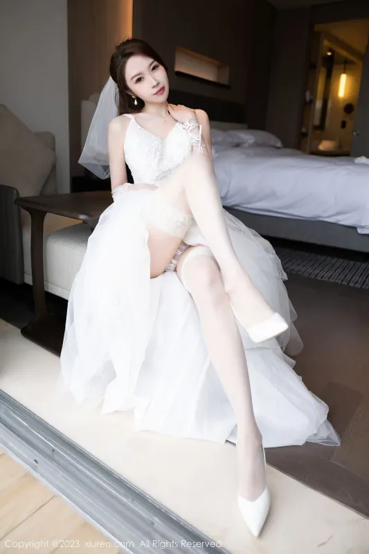 秀人网 No.6120 梦心玥 婚纱服 - 机器猫次元
