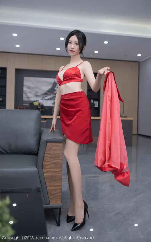 秀人网 No.6189 利世 短裙美腿 - 机器猫次元