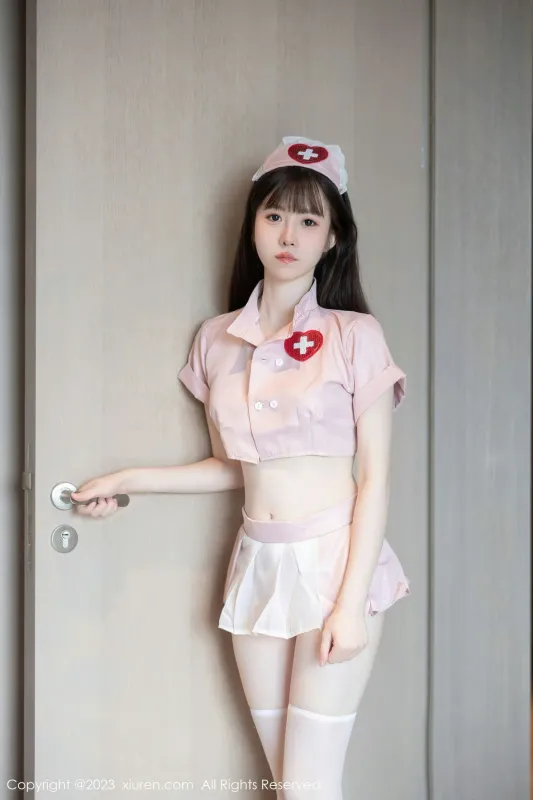 XiuRen 秀人 No.7090 林悠悠 情趣护士性感写真 [80P] - 机器猫次元
