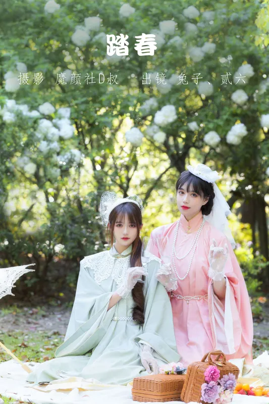 贰加六 兔子Zzz不吃胡萝卜 – 《踏春》[33P] - 机器猫次元