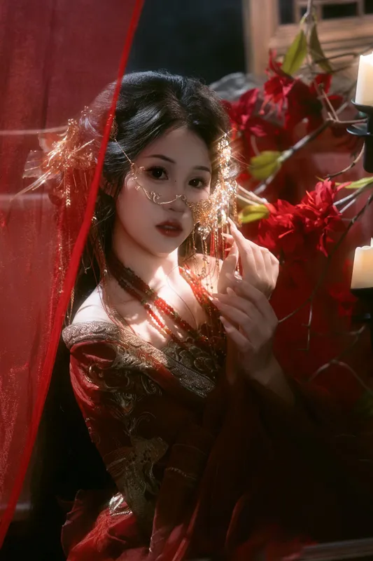 阿程程 – 《红色锦鲤》[14P] - 机器猫次元