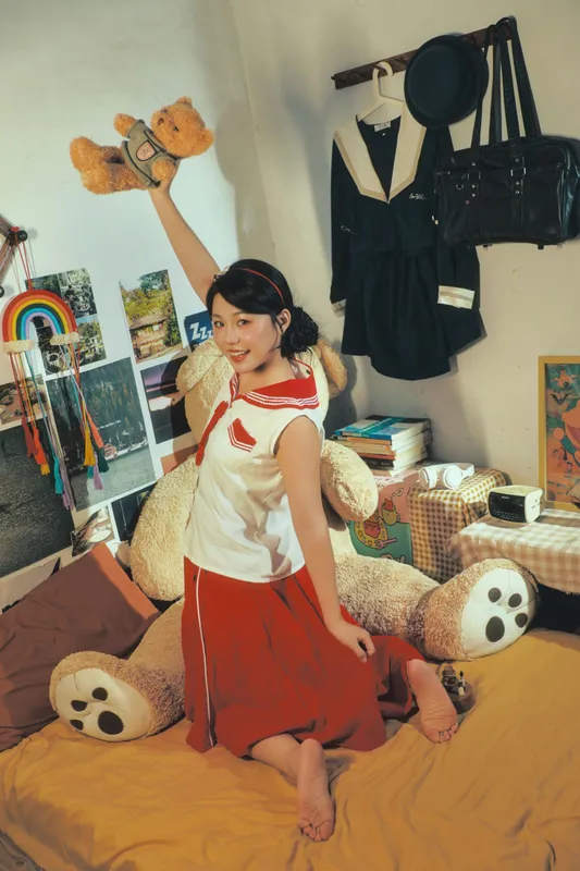 小刺猬同学 – 《日系画册 | 画报里的小女孩》[13P] - 机器猫次元