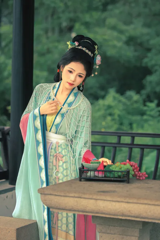 顾小满 – 《复原仕女图｜荷》[20P]