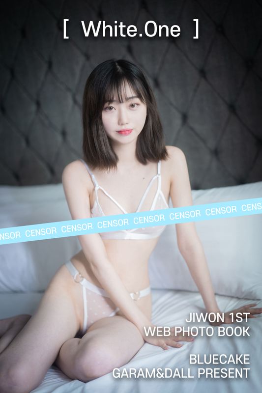 [BLUECAKE] JiWon – White.One [92P]