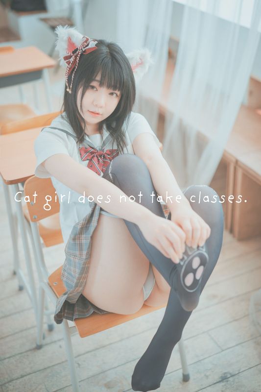 [DJAWA] Pian – Cat girl does not take classes [23P] - 机器猫次元