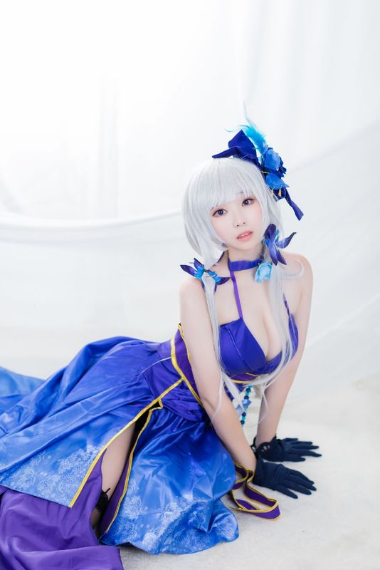 [ARTGRAVIA] 韩国妹子 BamBi写真 – Azur Lane – Illustrious (Never-Ending Tea Party ver.) [42P] - 机器猫次元