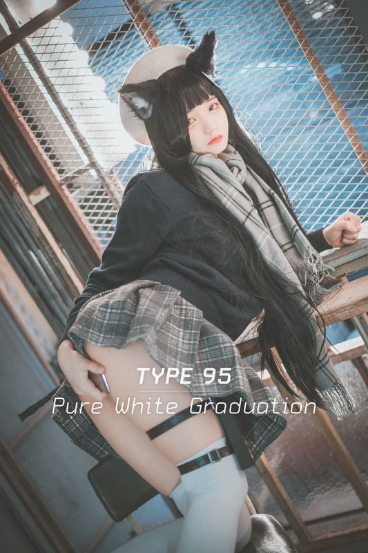 [DJAWA] Jenny – Type 95 Pure White Graduation [33P] - 机器猫次元