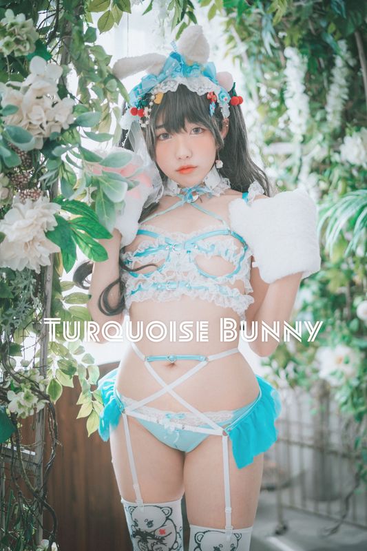 [DJAWA] Sonson – Turquoise Bunny [50P] - 机器猫次元