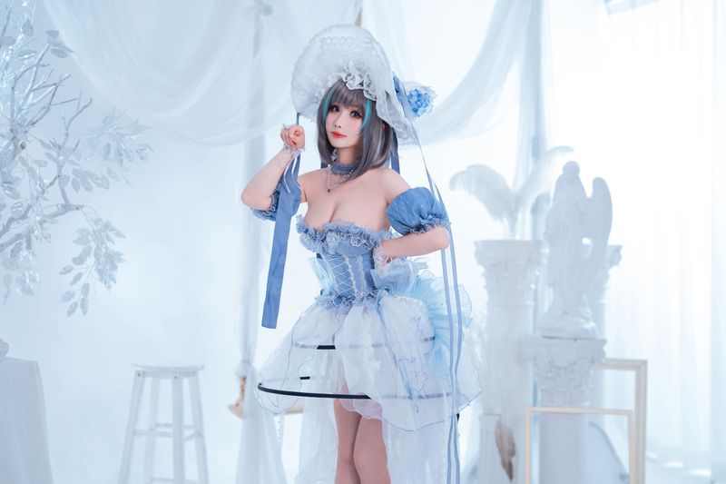 rioko凉凉子(肉扣热热子) – 柴郡冰雪公主 [40P] - 机器猫次元