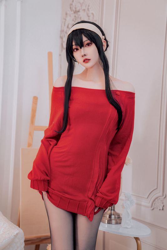 Natsuko夏夏子 – 约尔毛衣 [36P] - 机器猫次元