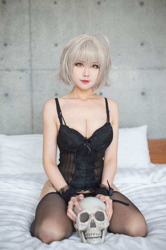 萱-KaYa – 黑贞 黑呆毛下着 [51P] - 机器猫次元