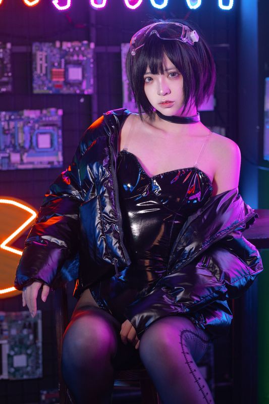 疯猫ss – 赛博少女 [40P] - 机器猫次元