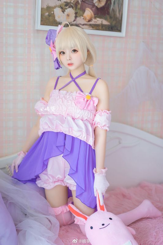 嶋葵 双叶杏打歌服 [8P] - 机器猫次元