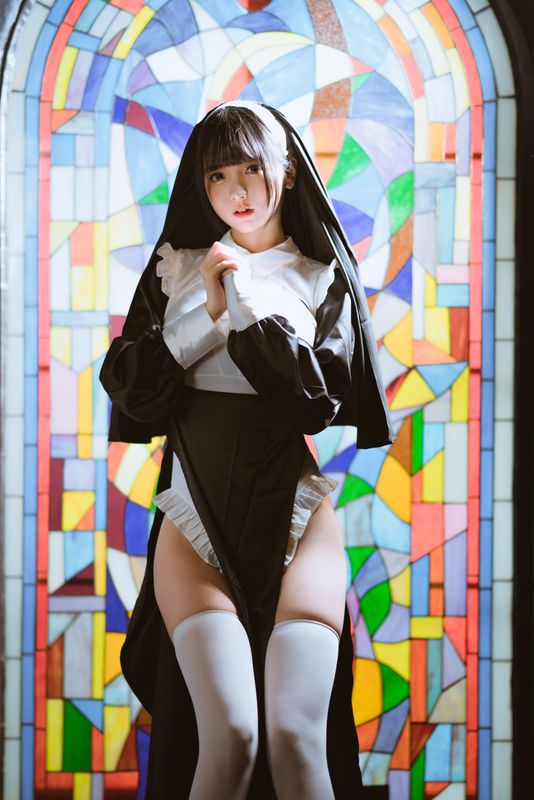 陆卿卿kyokyo – 修女 [16P] - 机器猫次元
