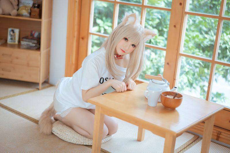 衣衣 – 40原猫娘 黄豆粉 [21P] - 机器猫次元