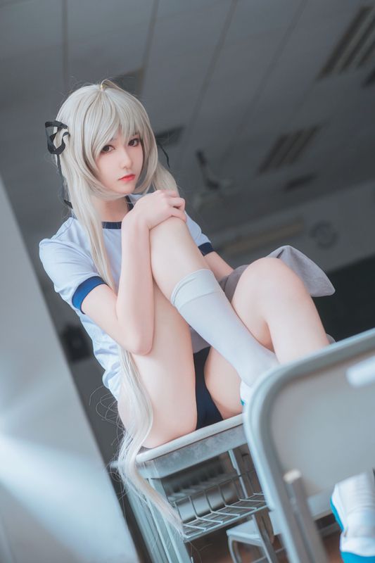 南桃Momoko 春日野穹体操服 [28P] - 机器猫次元