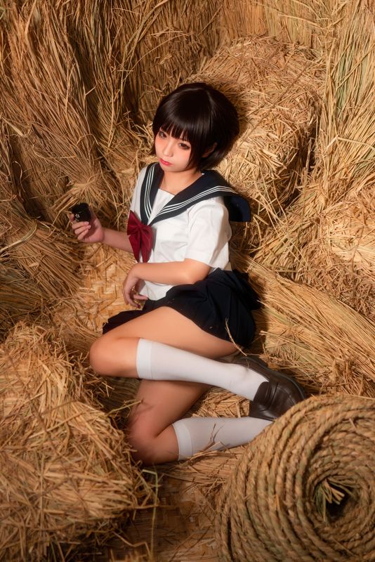 蠢沫沫 稻草里的少女 [50P] - 机器猫次元