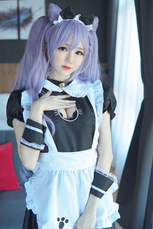 Sally Dorasnow – Keqing Maid [52P] - 机器猫次元