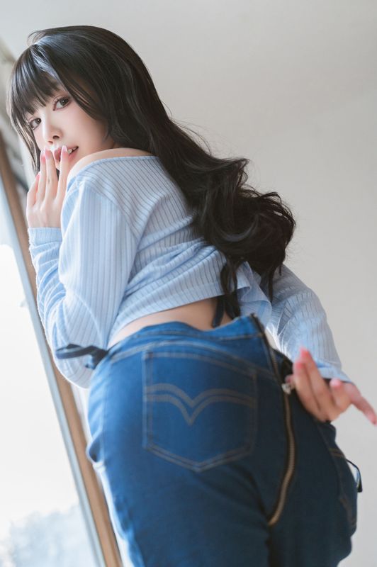 水淼aqua – 牛仔裤 [23P] - 机器猫次元
