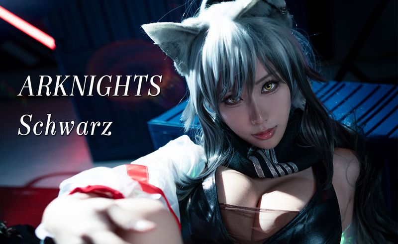 Hane Ame 雨波写真 – 明日方舟黑 [11P] - 机器猫次元
