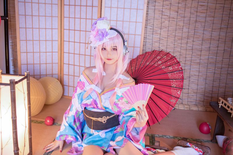 蜜汁猫裘 – 索尼子和服 [19P] - 机器猫次元